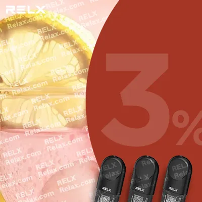 RELX煙彈六代 悅刻原裝正品（荔枝檸檬水）3入