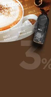 RELX煙彈六代 悅刻原裝正品（榛咖啡）3入